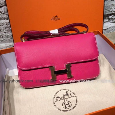 Hermes 愛馬仕 頂級Epsom皮Constance elan 26