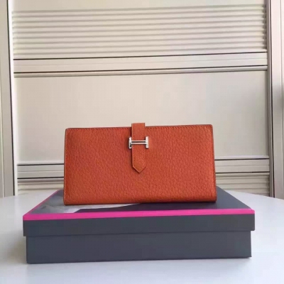 Hermès H扣錢包 專廠貨 進口原版皮 皮質柔軟 做工精緻