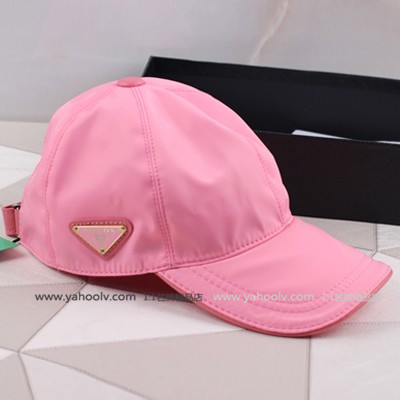 普拉達Prada 男女士戶外旅行用品/速幹徒步旅遊帽 棒球帽 P1201粉紅色