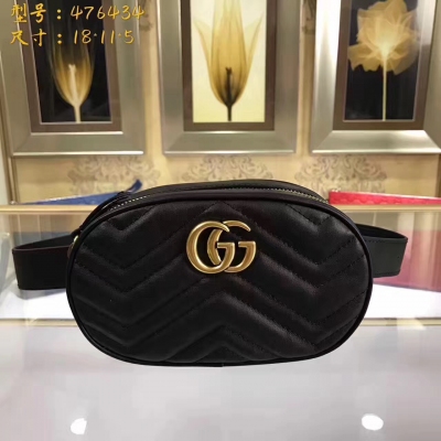 【GUCCI-古奇】 十年打造專業GUCCI 市場頂級獨家控貨，專櫃品質 採用進口牛皮，原廠五金！精緻做工。獨家實物拍照 品質如圖可見 。款號：476434。尺寸：18*11*5