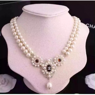 【專櫃款】復古系列雙層珍珠項鍊 貝寶珍珠 精緻一比一做工 原版金色電鍍