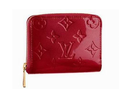 M93608   1：1品質LV新款奢華紅色漆皮錢包