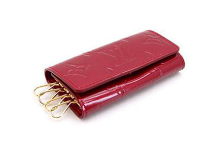 M91976  1：1正品品質LV紅色漆皮鑰匙包