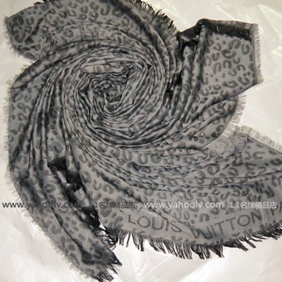 LV時尚秋冬款圍巾 流行LV豹紋款方巾 絲絨保暖圍巾 7個顏色