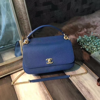 香奈兒chanel2017年春夏新款包包丶先正式出貨黑色丶藍色
