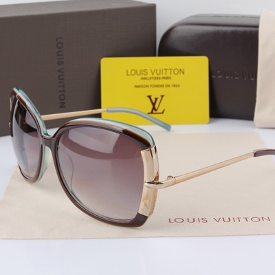 2014年路易威登新款太陽鏡 潮流大框 墨鏡遮陽鏡 Louis Vuitton女士太陽眼鏡 時尚百搭太陽鏡 0335C4