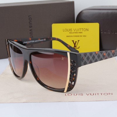 2014年LV路易威登新款 高檔優雅女士大框 Louis Vuitton太陽眼鏡墨鏡 Z0945C1