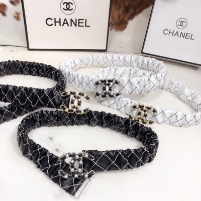 Chanel香奈兒 2020年新款腰帶 3.0cm小香彈力帶