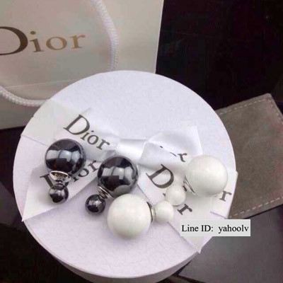 Dior爆款耳釘925銀時尚明星同款