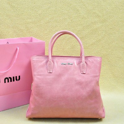 2014新款miumiu 繆繆女包 單肩手提包 0967粉紅
