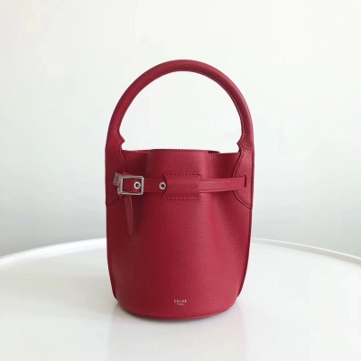Celine Big Bag Bucket Nano 新款迷你水桶 可斜挎/肩帶可調節/可手拎 尺寸： 直徑16高22CM