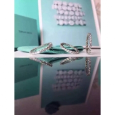 一圈鑽戒的最佳搭配伴侶碼數齊全，6/7/8 號Tiffany & Co.經典系列鑽戒【】進口純銀材質施華洛世奇水晶一套搭配，效果更好