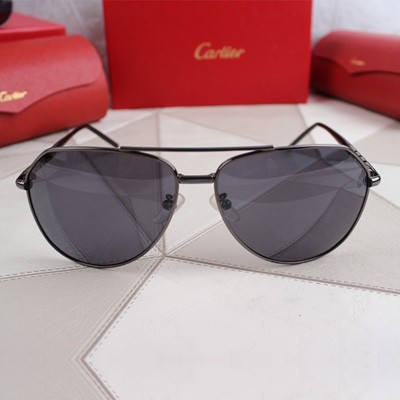 Cartier卡地亞新款 潮流時尚 防紫外線男士太陽眼鏡 C138