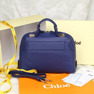 Chloe2014新款克洛伊女包女士時尚單肩手提包C0612深藍色