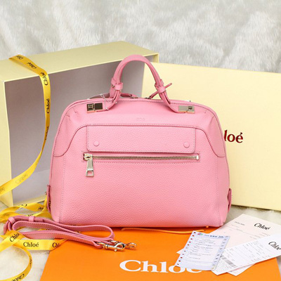 Chloe2014新款克洛伊女包女士時尚單肩手提包C0612粉紅色