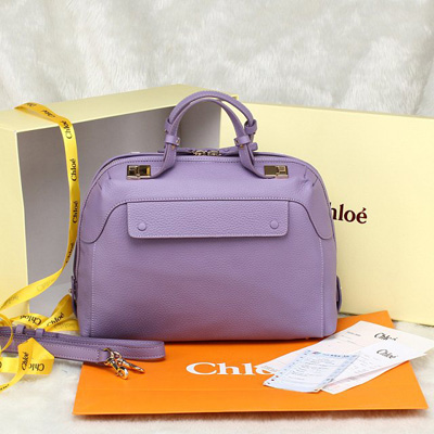 Chloe2014新款克洛伊女包女士時尚單肩手提包C0612淺紫