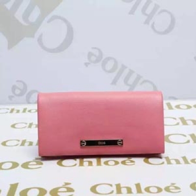 Chloe2015最新 p錢包還可當手包用哦內外全皮型號：0743 黑色，白灰，粉紅，暗紅 尺寸：19x10x3cm