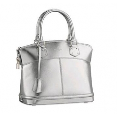 M95600  LV/路易威登正品品質◆時尚亮麗◆銀色牛皮女士手提包  LV包包