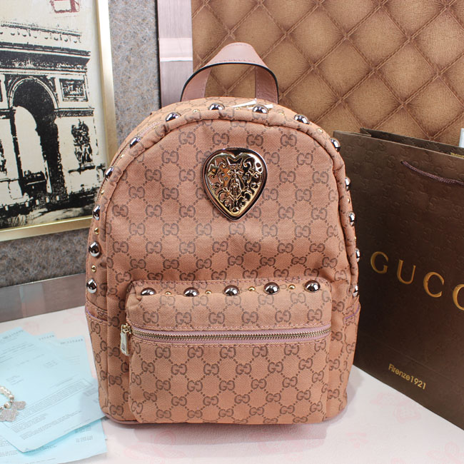 Gucci 古馳 最新款 時尚雙肩包30CM 情人節送女友超級棒哦