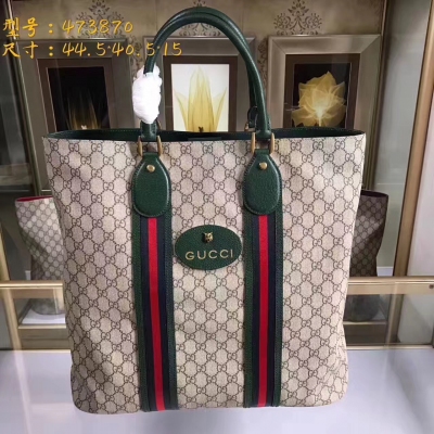 【GUCCI-古奇】 十年打造專業GUCCI 市場頂級獨家控貨，專櫃品質 採用進口牛皮，原廠五金！精緻做工。獨家實物拍照 品質如圖可見 。款號：473870。尺寸：44.5*40.5*15