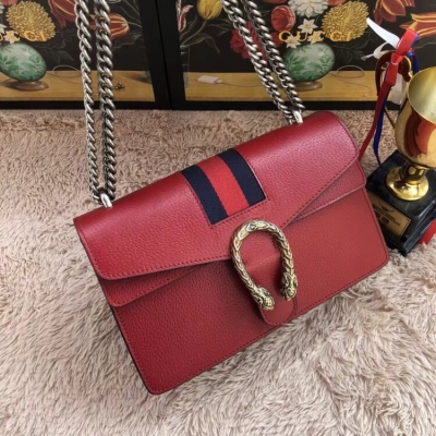 【Gucci 古馳】Gucci新款。市場頂級獨家控貨，專櫃品質 採用進口牛皮，原廠五金！精緻做工。 獨家實物拍照 品質如圖可見。型號: 400249尺寸：寬28*高18*側寬9