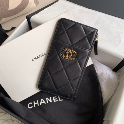 Chanel香奈兒 2020新品手機包 ～錢包 零錢包 卡包，一個就可以搞定以上所有需求 多色選擇 小羊皮 Size:19.5×10cm