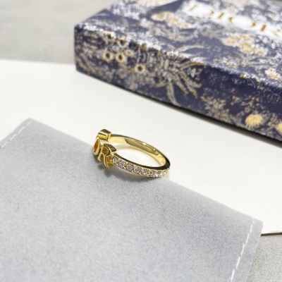 Dior迪奧 超好看系列 Dior戒指專櫃一樣品質 百搭款