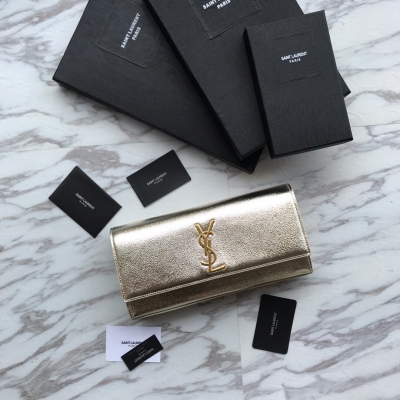 Yves Saint laurent YSL 聖羅蘭 經典無流蘇手包 進口牛皮鑽石紋 市場頂級貨 尺寸27x12.5x5cm