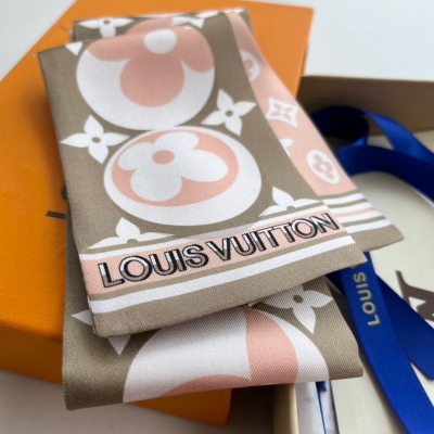 LOUIS VUITTON LV 路易威登 小飄帶 原單品質 全套包裝 發帶 包帶 小領結 8x120cm 皮帶