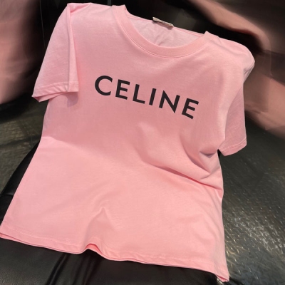 Celine 瑟琳 2022早春新款T恤，經典logo印花圖案SML