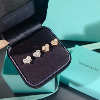 Tiffany&Co蒂芙尼 鏈環耳釘純銀對版出貨了