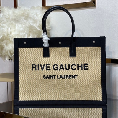 YSL Yves Saint laurent聖羅蘭 Rive Gauche Tote Bag，左岸購物袋，從定制麻布料到五金在到絲印，每一個細節我都要求完美！正品購入開模定制，說真的，這是我遇到過最難做的一款購物袋了！托料極其複雜，經過反復