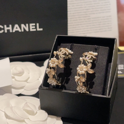 Chanel香奈兒 2022k鳥籠系列耳環 絕美升級版 精緻女人味十足 上耳拍照絕美