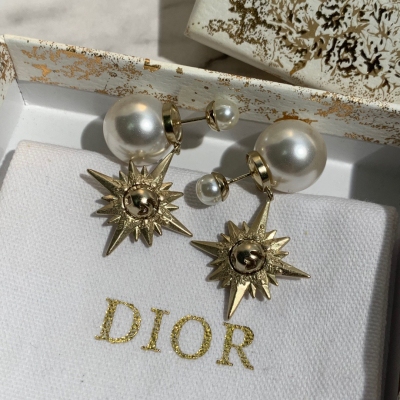 Dior迪奧 耳釘現貨 簡約時尚百搭單品