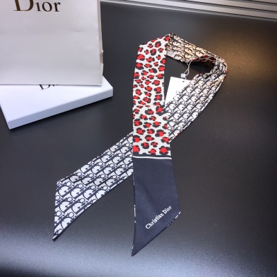Dior迪奧 小飄帶 原單品質 發帶 包帶 小領結 7*120cm