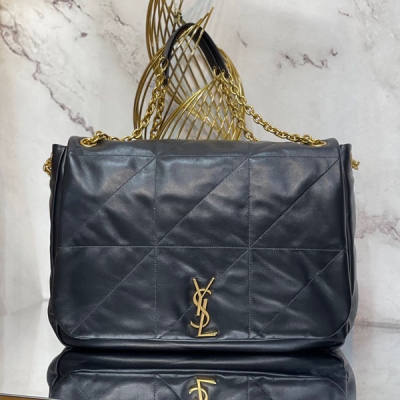 YSL聖羅蘭Yves Saint Laurent JAMIE 羊皮款 進口義大利小羊皮，整個包型以經典復古做舊版的設計，打破元素，非常好看時髦，且不會過時，基礎款也可以搭配的很有feel，不爛大街，材質耐造，通勤百搭，容量超級大，意想不