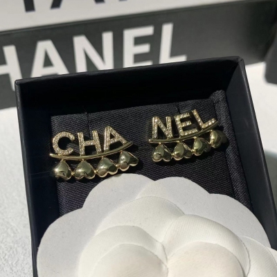 Chanel香奈兒 首飾推薦高級定制 Chanel 2023ss早春新款耳釘中古vintage 簡約百搭單品 低調極簡風格 時髦洋氣