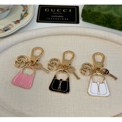 Gucci古馳 古馳鑰匙扣 包包掛件掛飾 俏皮可愛的手袋掛飾造型設計